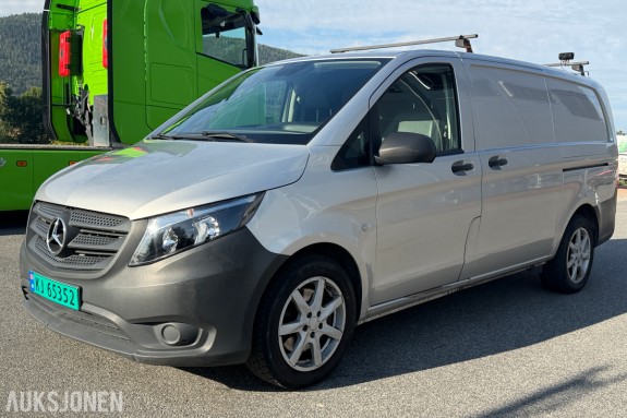 2018 Mercedes-Benz Vito 136 HK A2 4MATIC AUT HENGERFESTE VARMER KAMERA CRUISE 