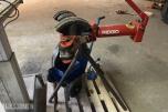 Verkstedpakke med Luna båndsag, Ridgid rørbøyer, båndsliper og arbeidsbord