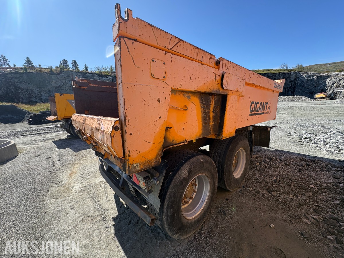 2017 Gigant GD4-20HS dumperhenger, Hardox, sprelem
