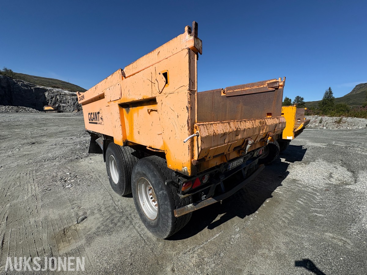 2017 Gigant GD4-20HS dumperhenger, Hardox, sprelem