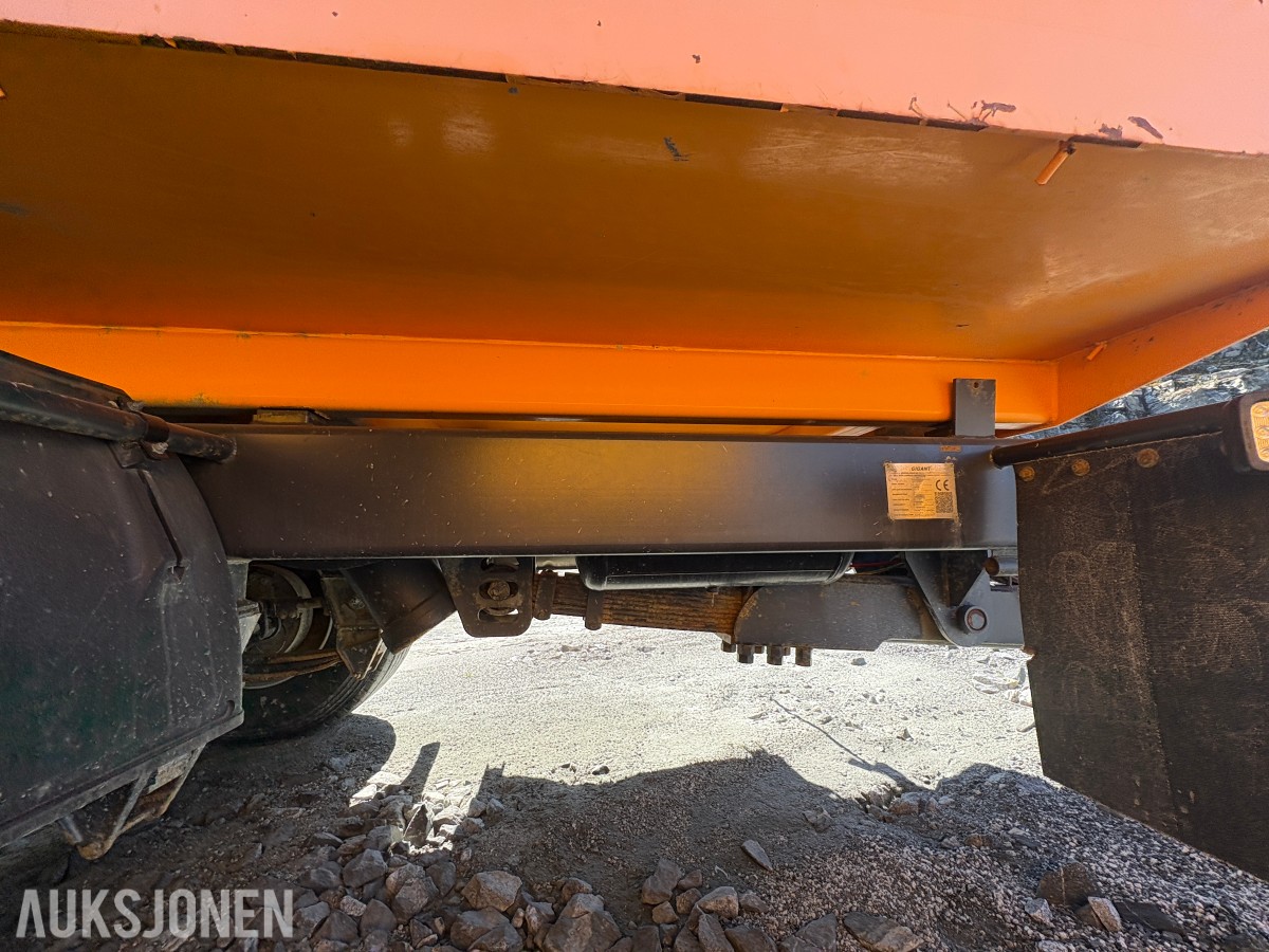 2017 Gigant GD4-20HS dumperhenger, Hardox, sprelem