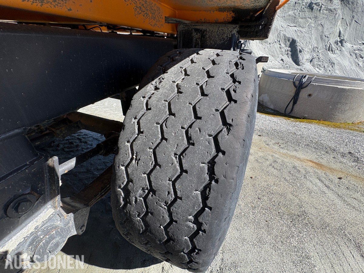 2017 Gigant GD4-20HS dumperhenger, Hardox, sprelem