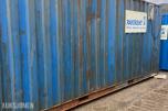 2010 20 fots sag container med innhold