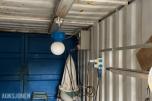 2010 20 fots sag container med innhold