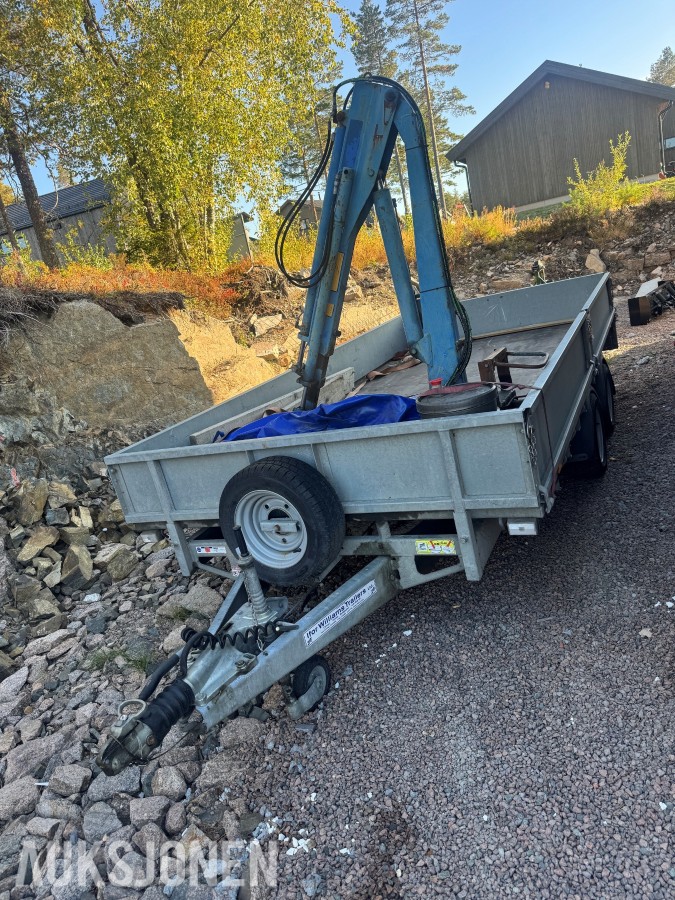 2021 Ifor Williams LM146 med HMF kran