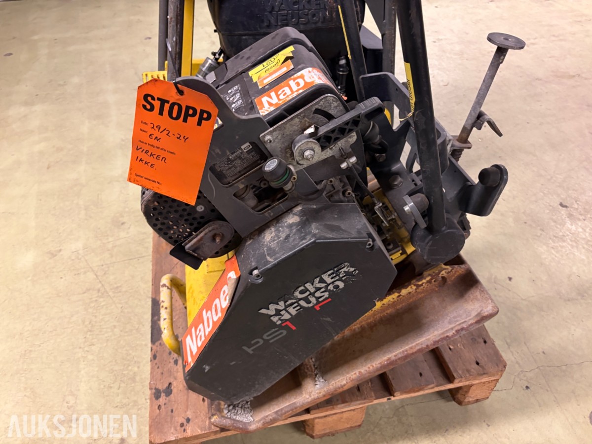 Wacker Neuson Diesel vibroplater