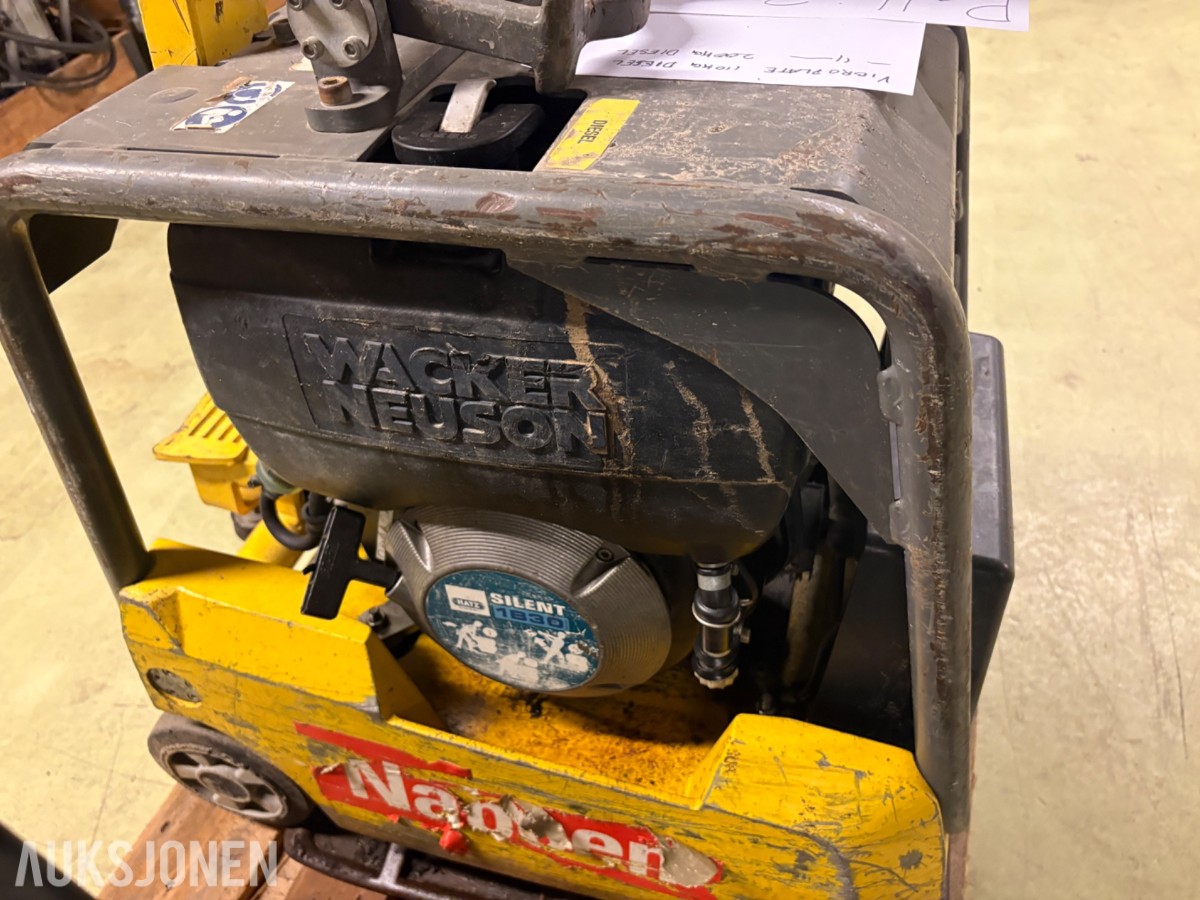 Wacker Neuson Diesel vibroplater