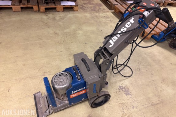 Janser Master Mobil III hydraulisk teppe- og gulvbeleggfjerner