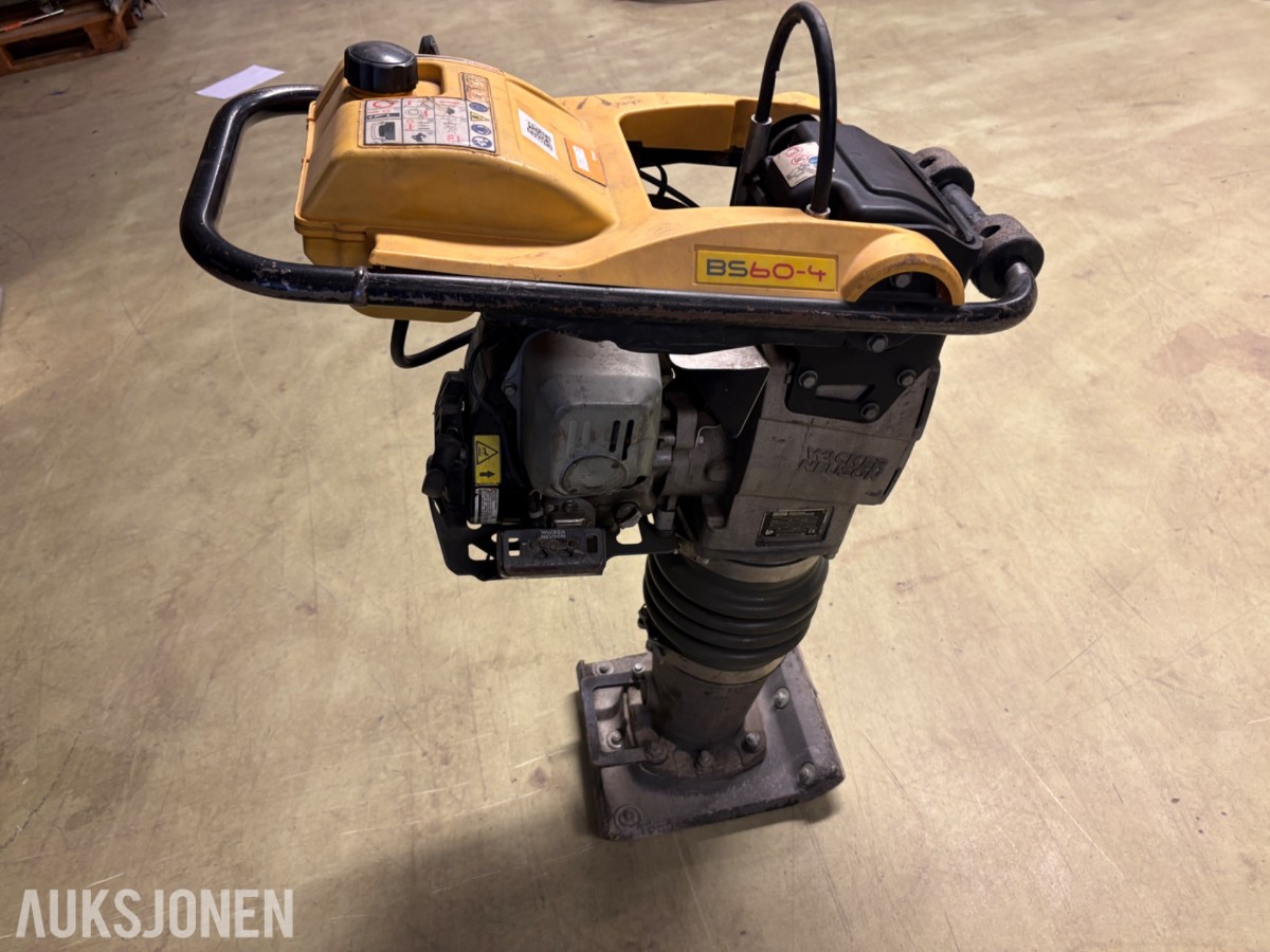 Wacker Neuson Bs60-4 stamper/hoppetusse