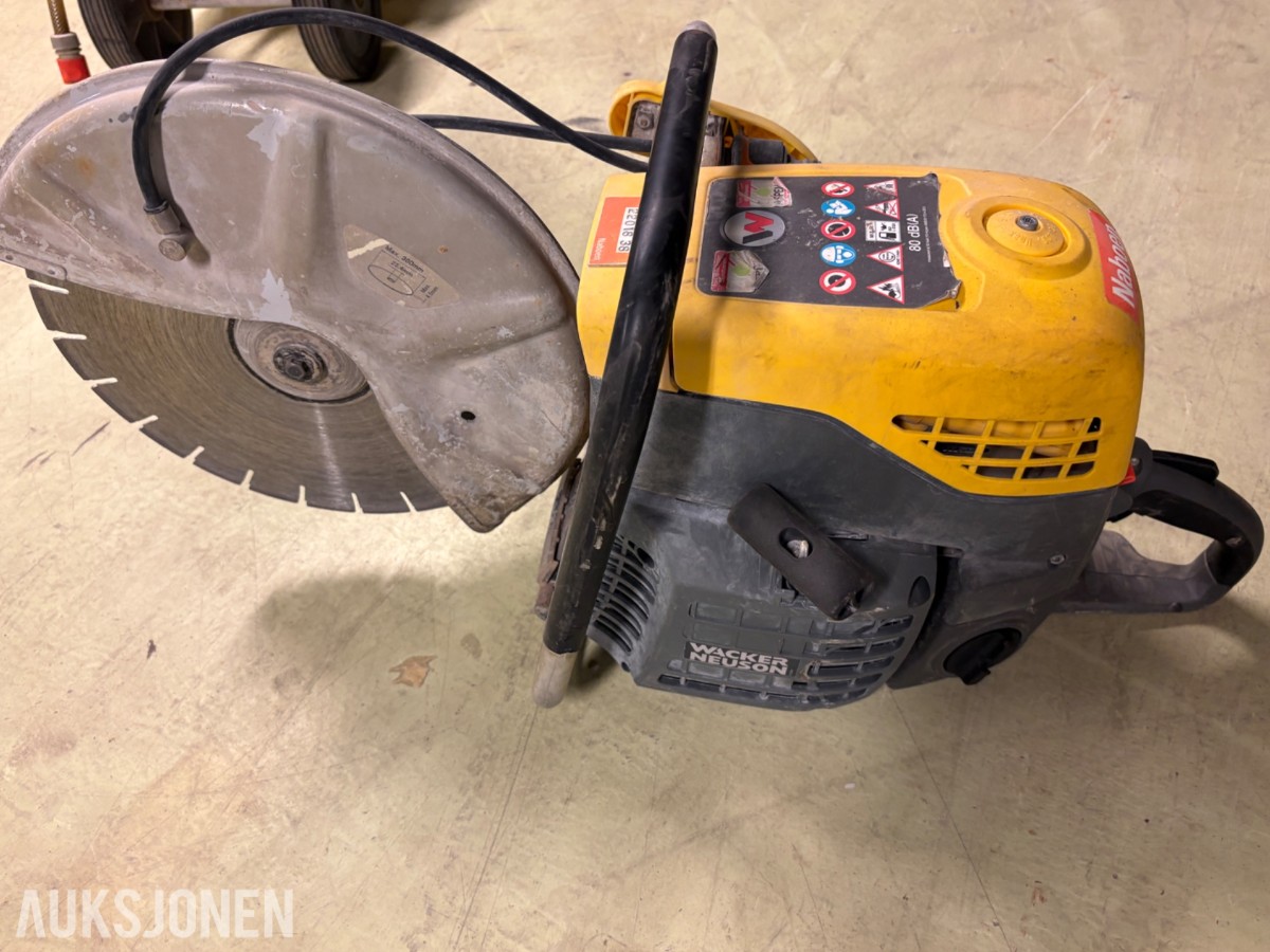 wacker Neuson BTS 635 S motorkapp sag med føringsvogn