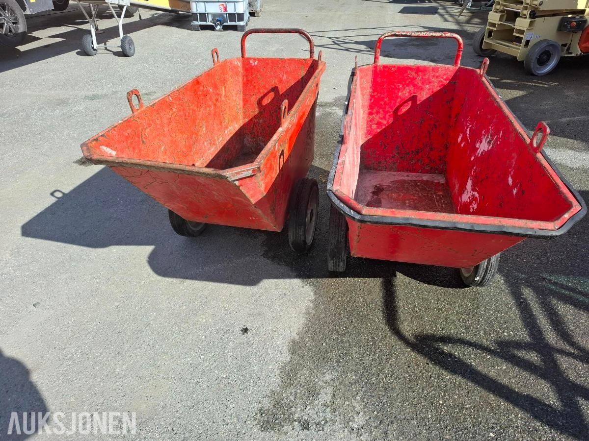 2018 Søppelvogn 400L