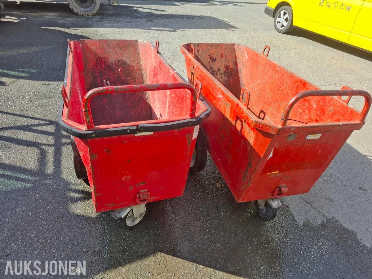 2018 Søppelvogn 400L