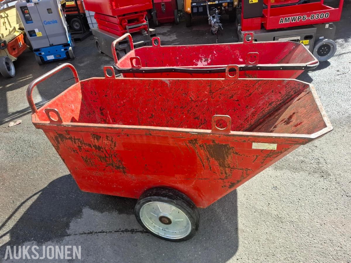 2018 Søppelvogn 400L