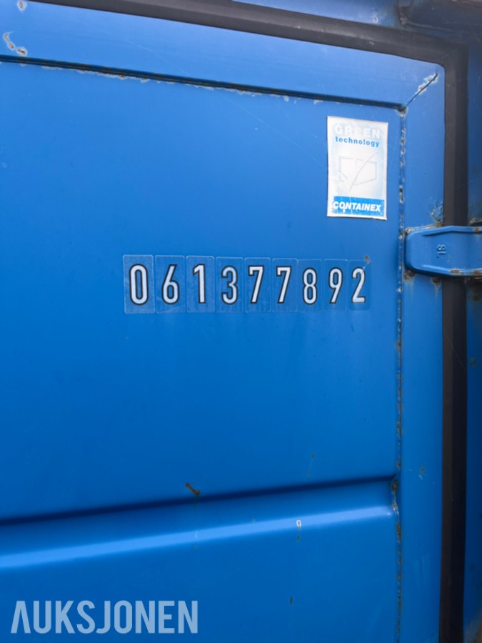 2013 8 fot Container med reoler