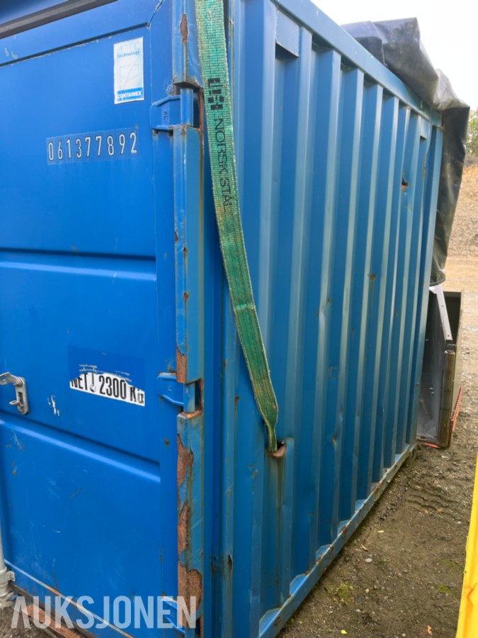 2013 8 fot Container med reoler