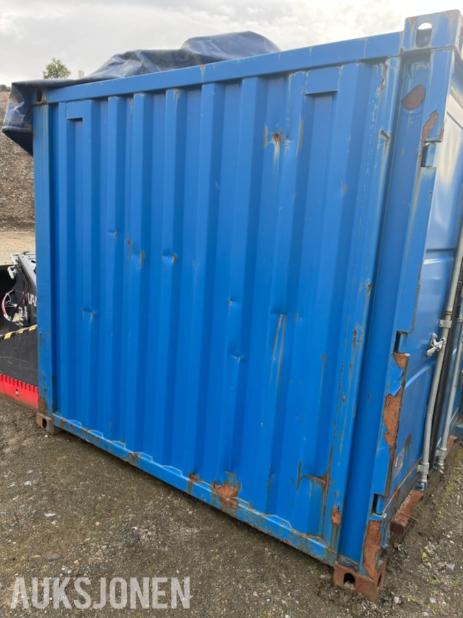2013 8 fot Container med reoler