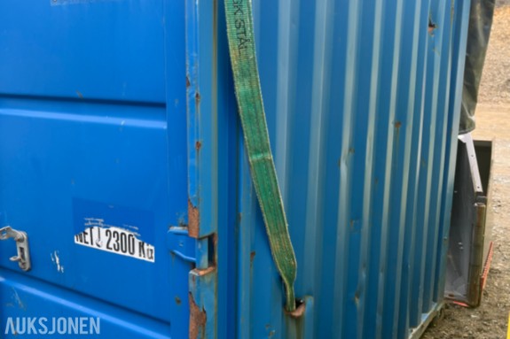 2013 8 fot Container med reoler