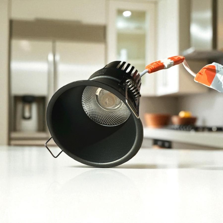 60 stk LED dimmbare Downlights ECOVISTA – 15W IP65 (2700–3200K)