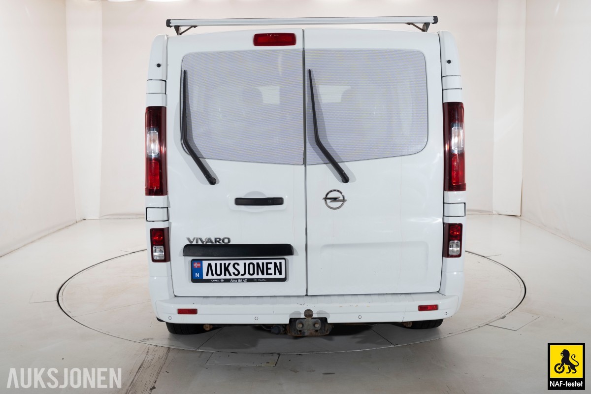 2018 Opel VIVARO 1.6 D 125HK HENGERFESTE NAVI CRUISE SKYVEDØRER