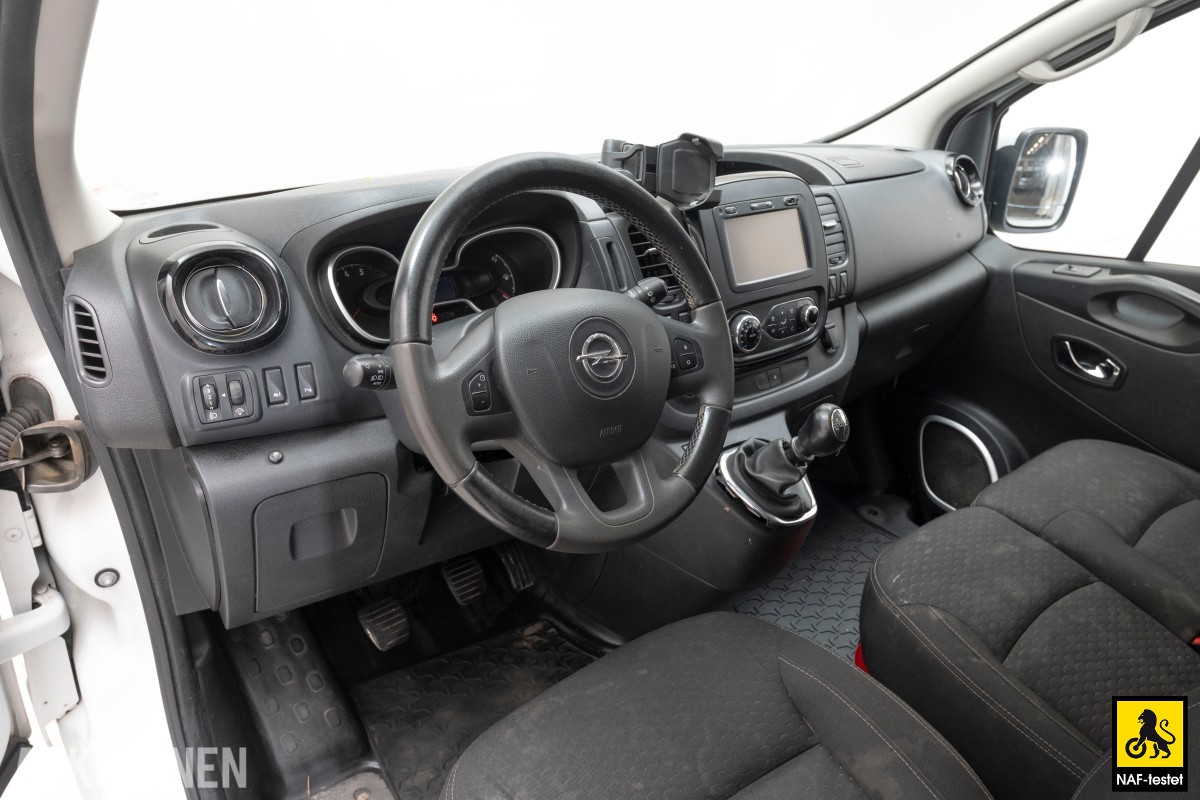 2018 Opel VIVARO 1.6 D 125HK HENGERFESTE NAVI CRUISE SKYVEDØRER
