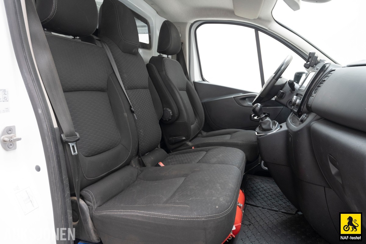 2018 Opel VIVARO 1.6 D 125HK HENGERFESTE NAVI CRUISE SKYVEDØRER