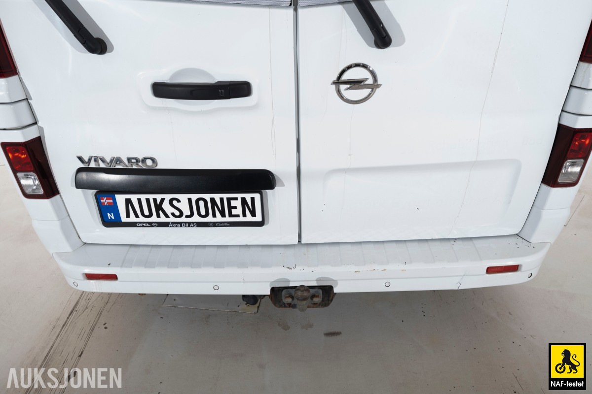 2018 Opel VIVARO 1.6 D 125HK HENGERFESTE NAVI CRUISE SKYVEDØRER