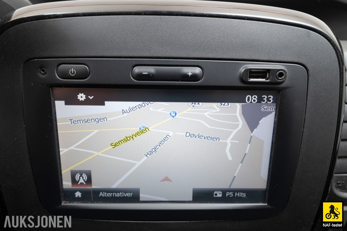 2018 Opel VIVARO 1.6 D 125HK HENGERFESTE NAVI CRUISE SKYVEDØRER