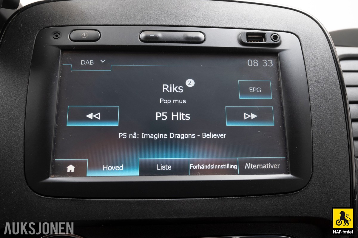 2018 Opel VIVARO 1.6 D 125HK HENGERFESTE NAVI CRUISE SKYVEDØRER