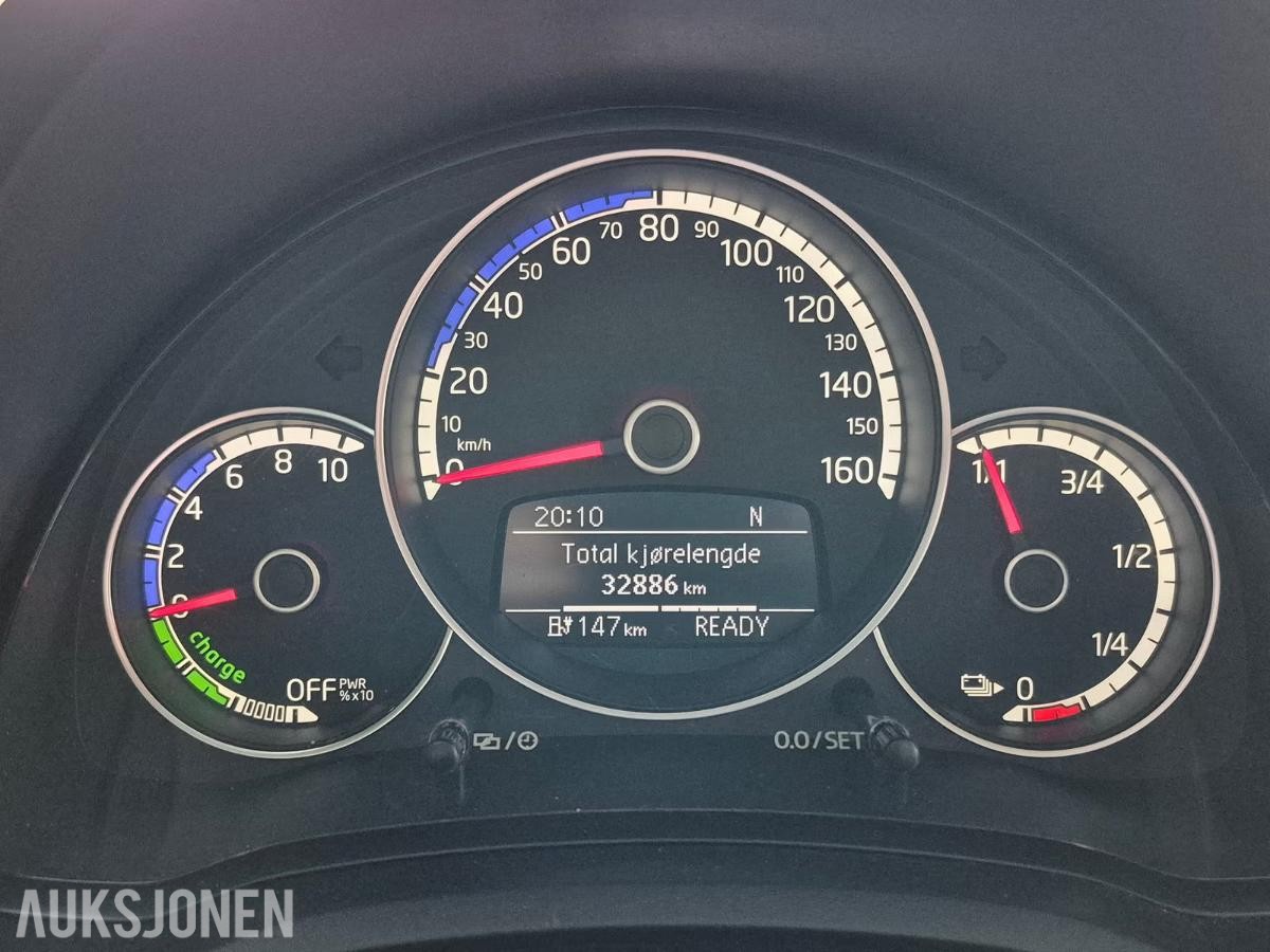 2019 Volkswagen E-up! 82hk, 32886km, S+V dekk