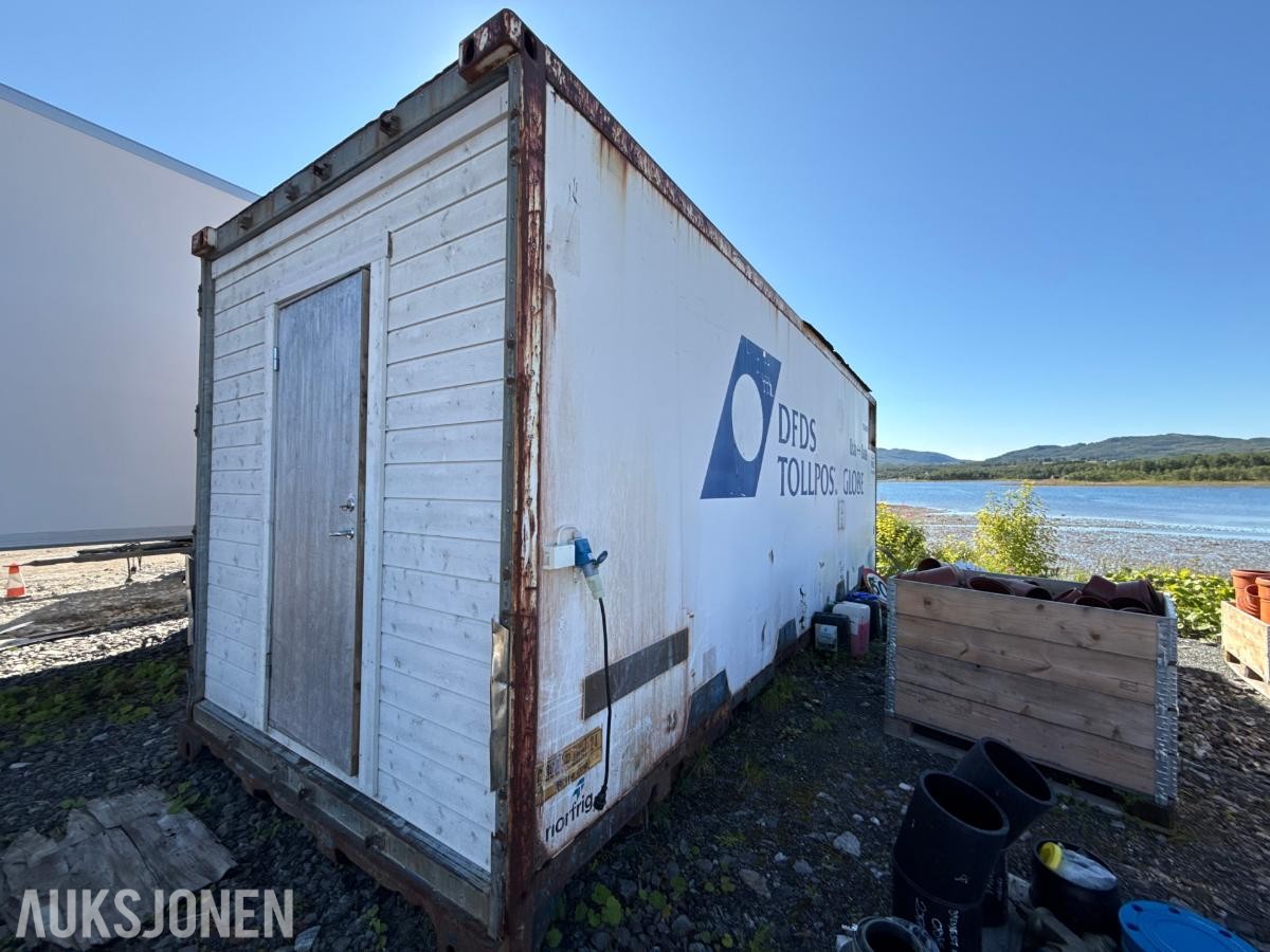 20 Fots frysecontainer med innhold