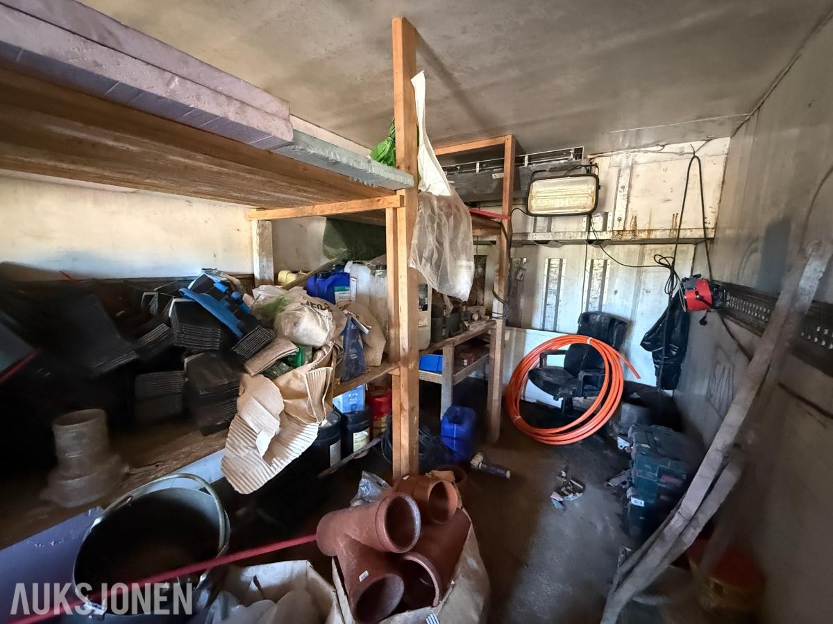 20 Fots frysecontainer med innhold