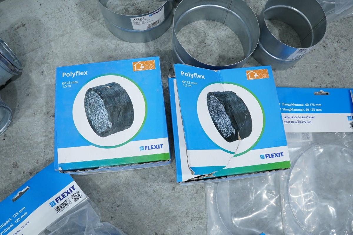 Større parti ventilasjonsutstyr – Swegon, Flexit og Fläkt Woods