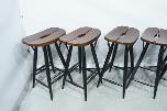 15 Artek barstoler design Ilmari Tapiovaara og 3 ståbord