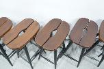 15 Artek barstoler design Ilmari Tapiovaara og 3 ståbord