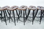 15 Artek barstoler design Ilmari Tapiovaara og 3 ståbord
