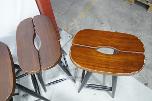 15 Artek barstoler design Ilmari Tapiovaara og 3 ståbord