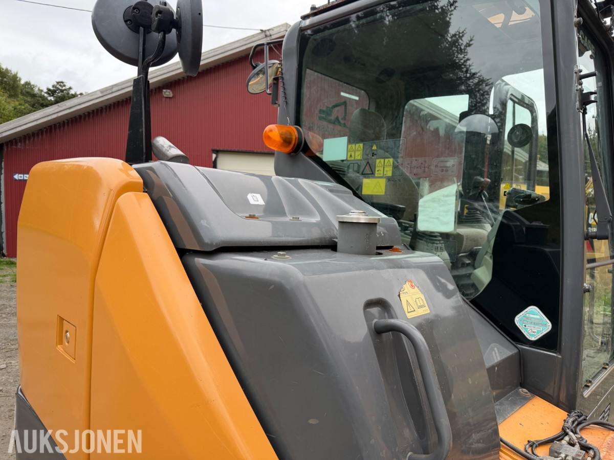 2016 Case CX80 C Beltegraver, 4072 t, Steelwrist X12, skjær og 2 skuffer