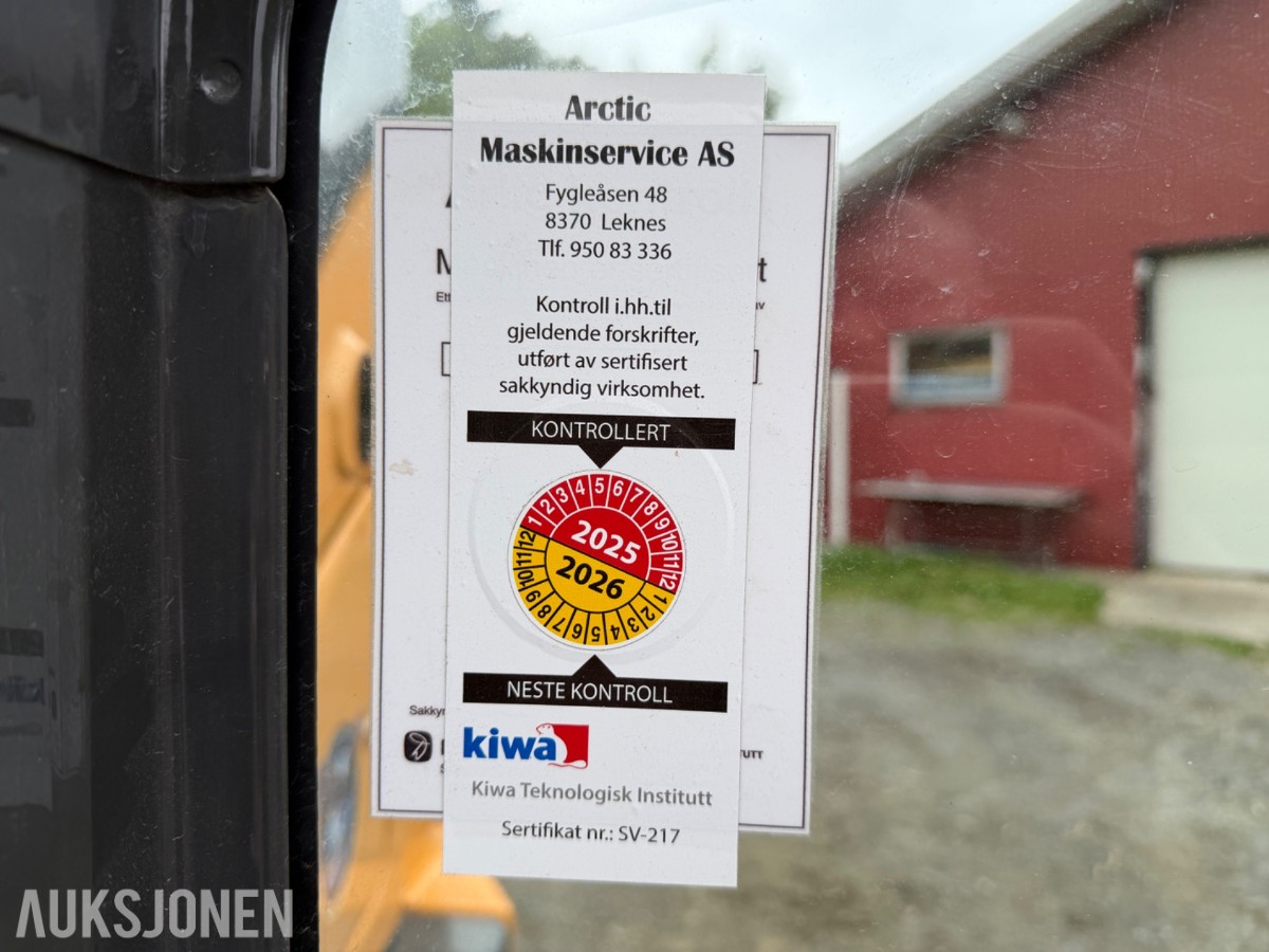 2016 Case CX80 C Beltegraver, 4072 t, Steelwrist X12, skjær og 2 skuffer