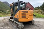 2016 Case CX80 C Beltegraver, 4072 t, Steelwrist X12, skjær og 2 skuffer