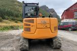 2016 Case CX80 C Beltegraver, 4072 t, Steelwrist X12, skjær og 2 skuffer