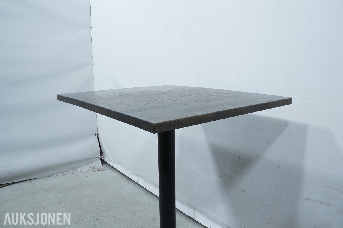 2 stk. Vega ståbord og 6 stk. barstoler