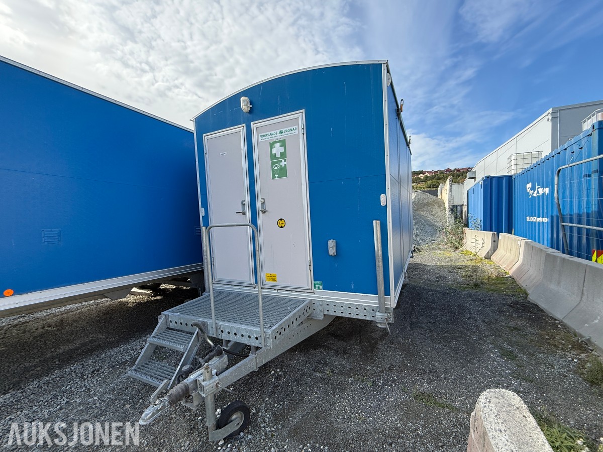 2016 Norrlandsvagnar T6-40 Arbeidsbrakke
