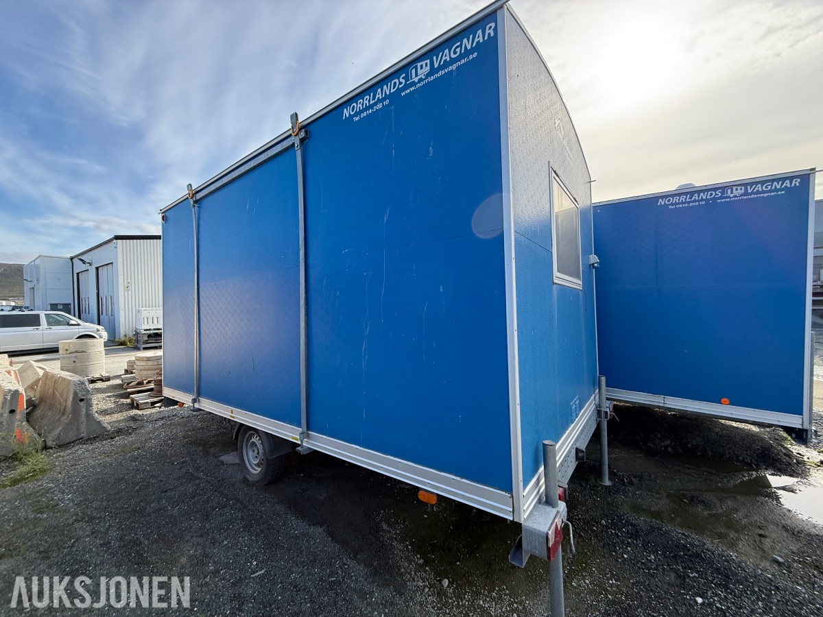 2016 Norrlandsvagnar T6-40 Arbeidsbrakke