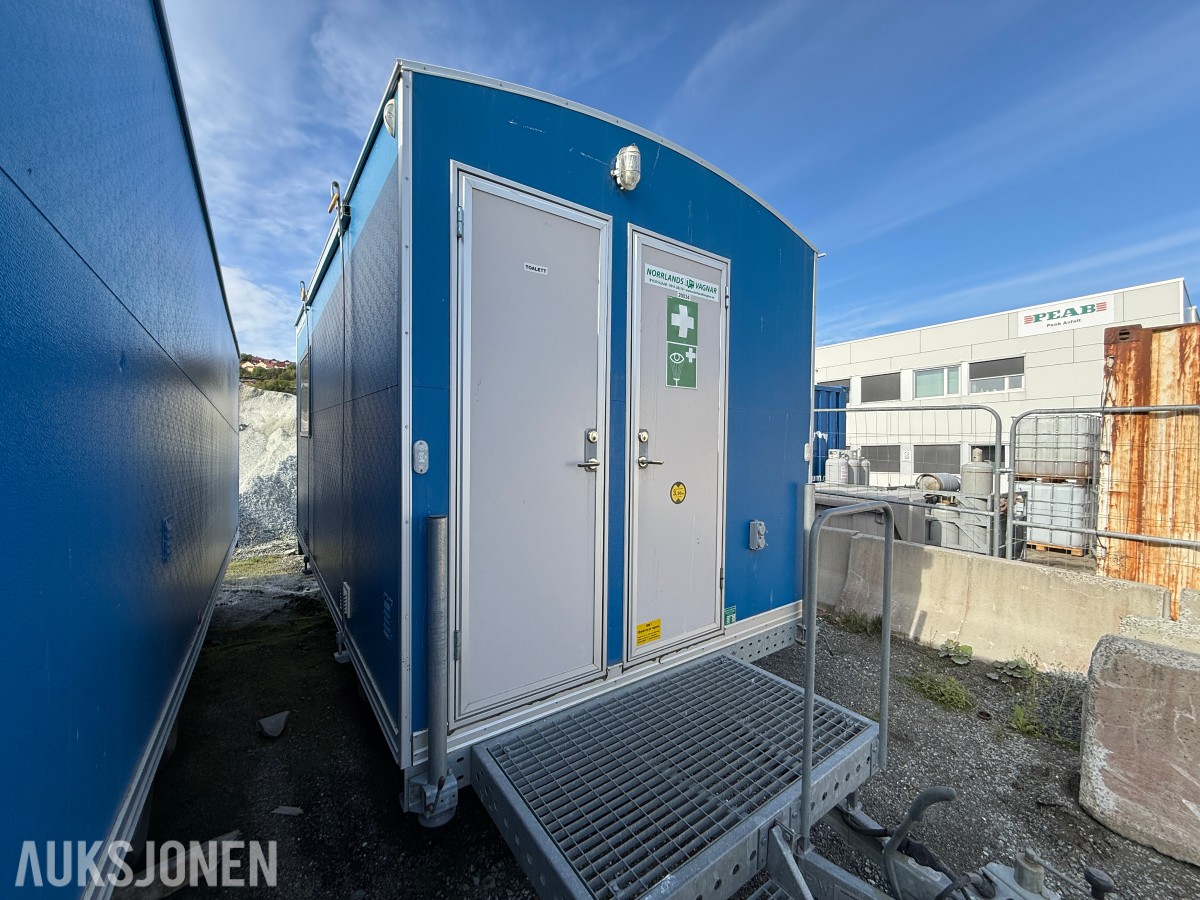 2016 Norrlandsvagnar T6-40 Arbeidsbrakke