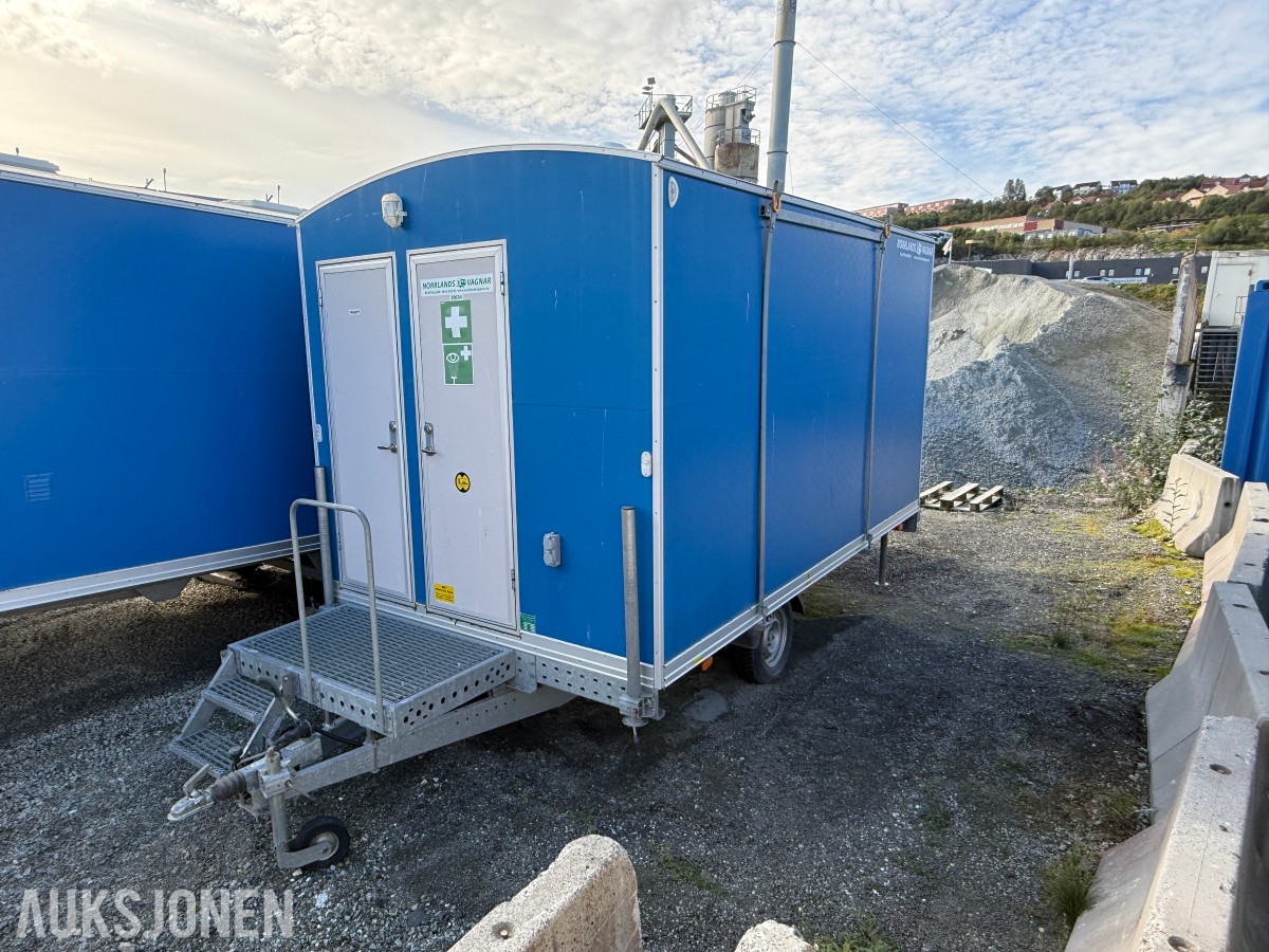 2016 Norrlandsvagnar T6-40 Arbeidsbrakke