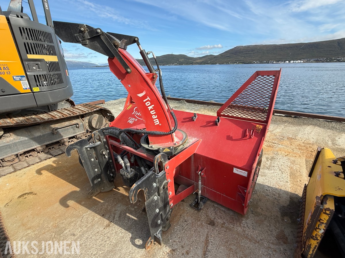 2017 Tokvam F220H Pro Snøfres - BM Feste