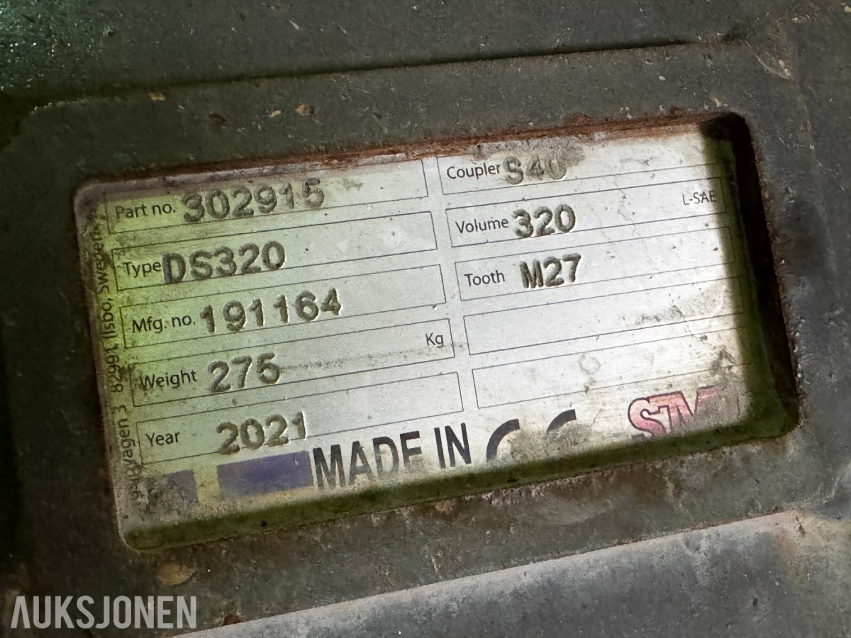 2021 Hitachi ZX65USB-6 CLR minigraver 6 tonn - Sentralsmøring - Tiltrotator - Pussskuffe - Graveskuffe - Sertifisert