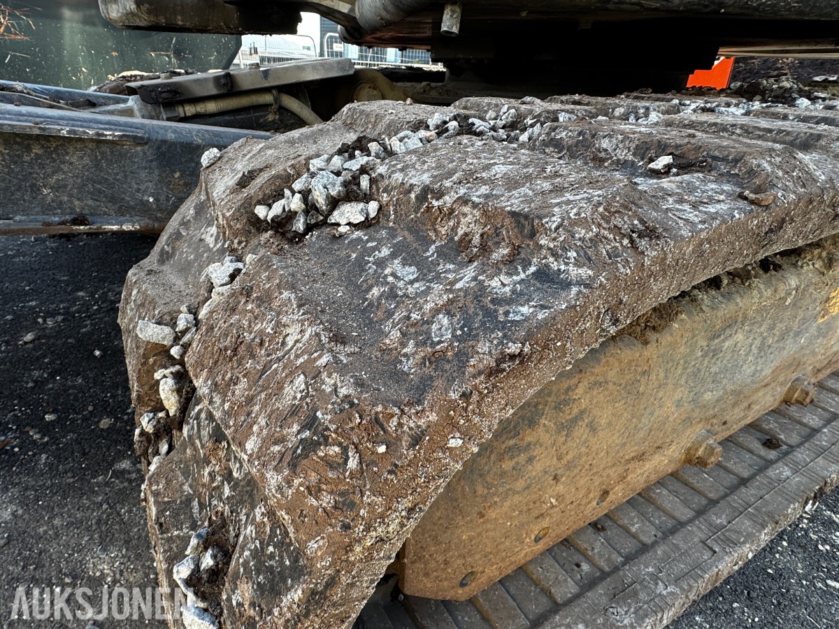 2021 Hitachi ZX65USB-6 CLR minigraver 6 tonn - Sentralsmøring - Tiltrotator - Pussskuffe - Graveskuffe - Sertifisert