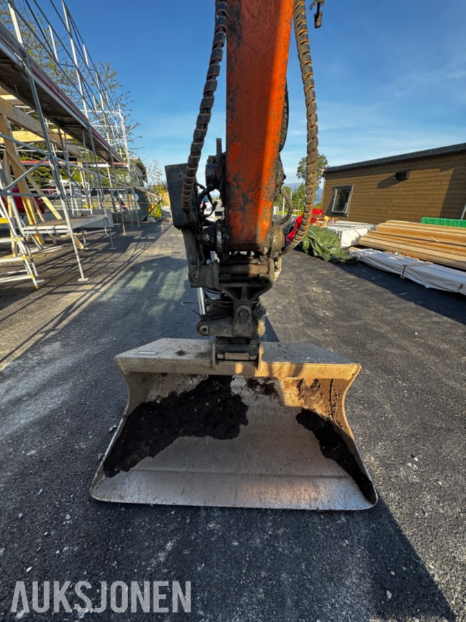 2021 Hitachi ZX65USB-6 CLR minigraver 6 tonn - Sentralsmøring - Tiltrotator - Pussskuffe - Graveskuffe - Sertifisert