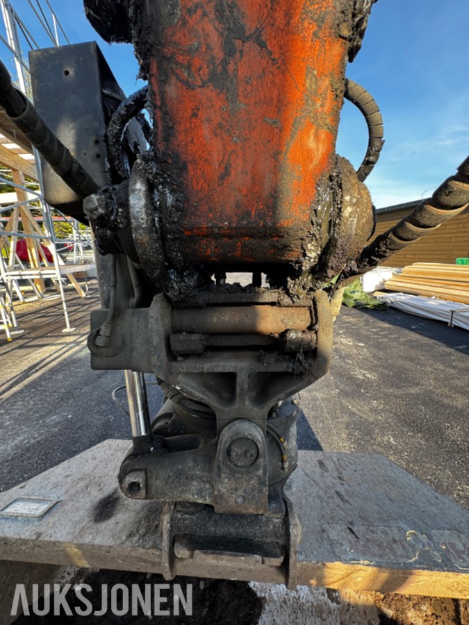 2021 Hitachi ZX65USB-6 CLR minigraver 6 tonn - Sentralsmøring - Tiltrotator - Pussskuffe - Graveskuffe - Sertifisert
